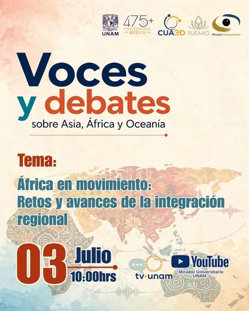 Debate África en movimiento. Retos y avances de la integración regional